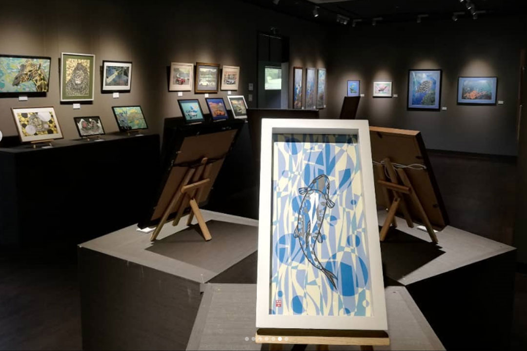 富士川・切り絵の森美術館